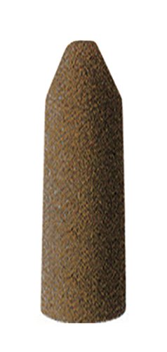 Гумирани Абразивни накрайници Dedeco 0057, Карбид, Едър, 1 x 1/2, Черен (опаковка по 100 броя)
