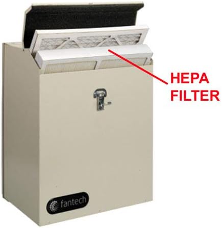 Преносимото HEPA-филтър AIRx Filters за Fantech DM3000P/CM3000