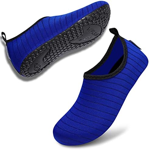 VIFUUR Обувки за водни спортове, бързо съхнещи Чорапи за Практикуване на Аква-Йога без Шнур за Мъже и Жени