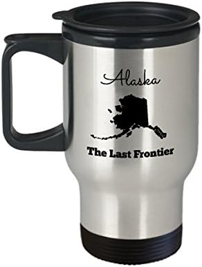 Alaska the last Frontier Прекрасен Сладък Забавно Уникална Пътна Чаша Alaska Е Идеална За Рожден Ден, Коледа, Сватба Идея
