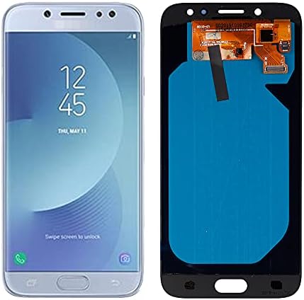 Подмяна на SwarKing, Съвместима с Samsung Galaxy J7 Pro и J7 (2017) SM-J730 (син без рамка) LCD дисплей, Сензорен дисплей,