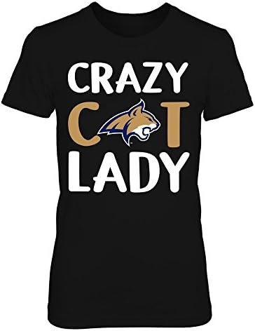 Тениска с фанатским принтом Montana State Bobcats - Луда Жена - Лого