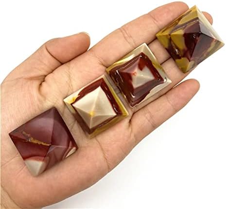 ESBANT 1 Опаковка от Естествени Камъни от Кварцов кристал Пирамидална Кула, Подходящи за Декорация на мебели, Битови