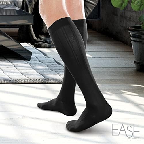 Леки матови мъжки брючные чорапи с мека компресия (15-20 мм живачен стълб. супена)