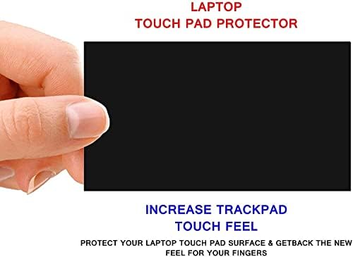 (Опаковка от 2) Защитно фолио за тъчпада на лаптопа Ecomaholics Защитно фолио за тракпад, Стикер върху кожата за лаптоп HP ProBook 470 G4 17,3 инча, Черно Матово покритие за защита о