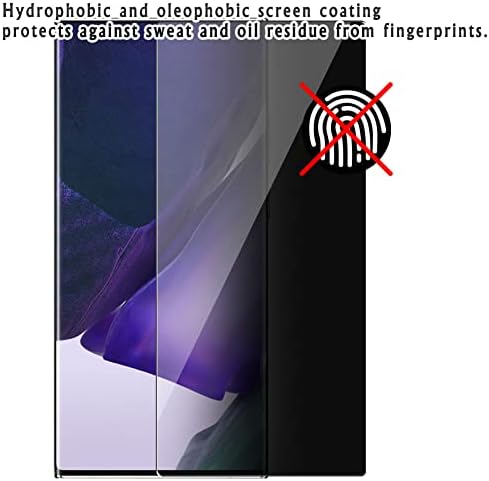 Защитно фолио за екрана Vaxson Privacy, съвместима със защитен стикер за 27-инчов монитор Hannspree HP278PJB от шпионски филм [Не закалено стъкло]