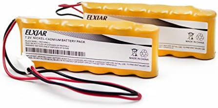 YUTSUJO (2 опаковки) на Взаимозаменяеми Батерия 7,2 На 400 mah NICD за смартфон Rath Microtech Elevator RP7300110