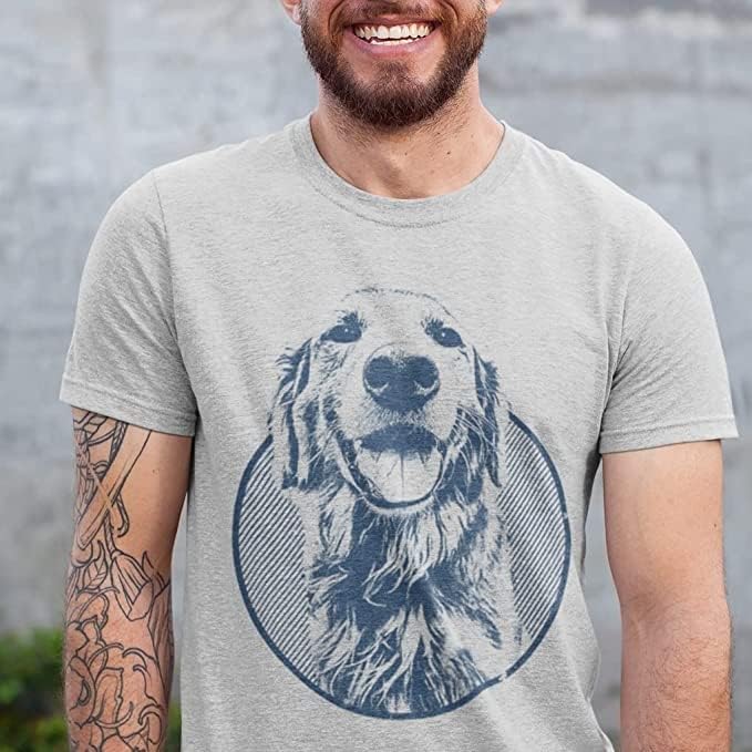 Персонални Тениска за Кучета Pawarts - Тениски за Кучета за Мъже и Жени, Индивидуално, по Риза, за Баща на Кучето