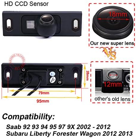 Автомобилна Камера Super HD 1280х720 Пиксела 1000 Телевизионни Линии Водоустойчив Автомобилна Камера за обратно