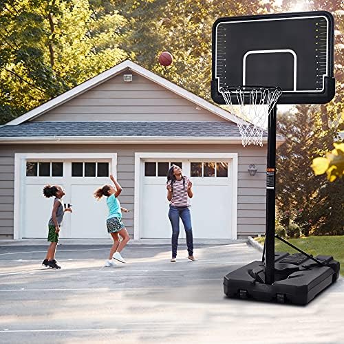 Джобно Баскетболното Пръстен и врати, Градинска Баскетболно система с възможност за Регулиране на височината на 6,6-10 метра