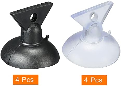 Сменяеми лампи MECCANIXITY, Инструменти за смяна на крушки на присоске за лампи GU10 MR16, Черен и прозрачен PVC, опаковка от
