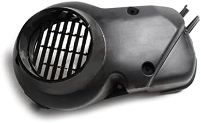 OPUZO YSHIHAO Капака на вентилатора, за мотоциклет, Скутер, Охлаждаща капак на вентилатора на двигателя, идеален за DIO ZX50 AF27/28/16, на Капака на вентилатора, черен (Цвят: COUACNZCY-