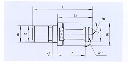 Предусилвател BT40 X 45 Градуса Фреза с ЦПУ, Дръжка за определяне джолан прът на Теглича, опаковки от 2
