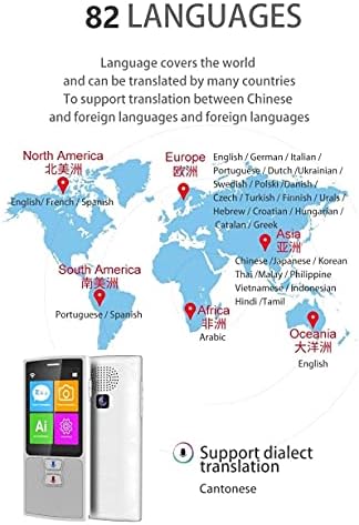 LMMDDP 76 езици за Гласова преводач на Английски на Японски Корейски френски руски Немски Испански Китайски