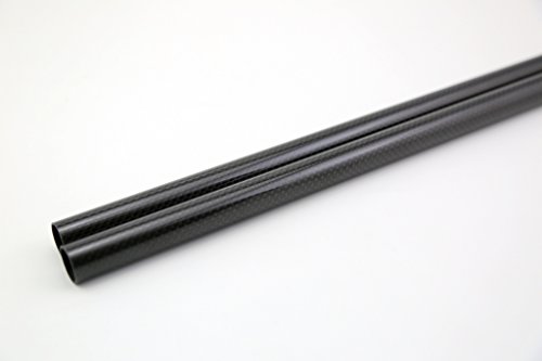 SHINA 3K Рулонная Увита 28 mm Тръби от Въглеродни Влакна 24 mm x 28 mm x 500 mm Гланц за RC Quad
