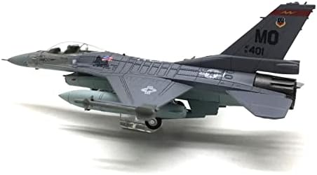 MOOKEENONE 1:100 Сплав Модел изтребител на ВВС на САЩ F-16C Модел самолет Симулация модел на Авиационната наука Изложбена модел