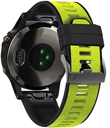 SKM 26-22 мм Силикон Быстроразъемный каишка за часовник Garmin Fenix 6X6 6S Pro 5X5 Plus 3HR Ендуро Smartwatch Easyfit
