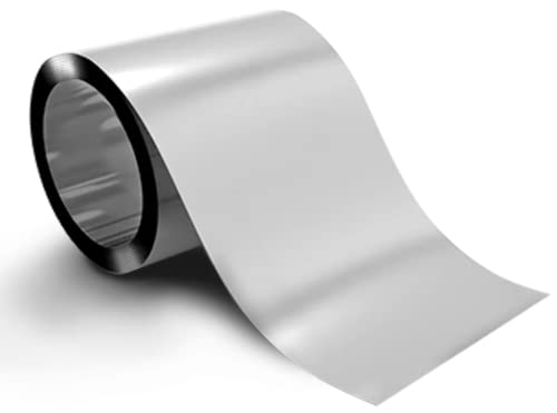 Метално фолио от 99,9% никел (100 x 100 x 0,1 мм, опаковка от 2 броя) като субстрат за изследвания батерии, нанасяне на фолио