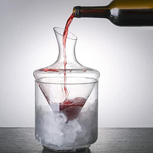 Чаша за вино cathyladi Crystal Класически Кристални ръчно выдувки с дебел утяжеленным дъно в кутия за подарък, идеален за коктейли Scotch Bourbon От Изискан лукс, идеален за Деня ?