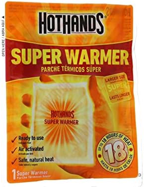 Супер топло за тяло и ръце HotHands Нова опаковка супер Размер (брой 20 броя)