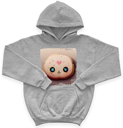 Hoody с качулка от порести руно Kawaii Kids - Мультяшная Детска hoody - Графична hoody за деца
