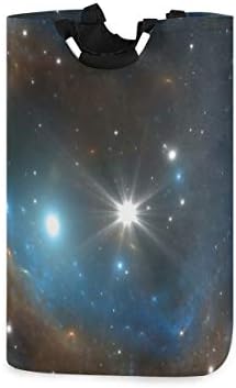YYZZH Pretty Космическото Пространство, Галактика Неяснота на Вселената Принт Голяма Чанта За Дрехи Кошница Пазарска