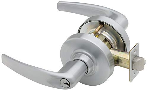 Цилиндрична ключалка Schlage Commercial ND80ELOME612 серия ND Grade 1, Електрическа брава за склада (аварийна),