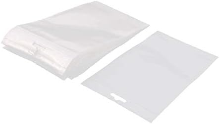 X-DREE 48 бр 12 x 20 см Бяла Антистатик чанта с плосък отворен покрив за електроника (48 pezzi 12 x 20 см bianco