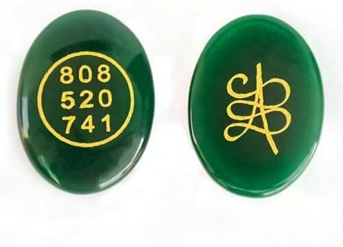 Качество AAA Зелен Нефритови Камък Crystal Паричен Ключ Думата и Символ на Zibu За Просперитета на Джобен Камък