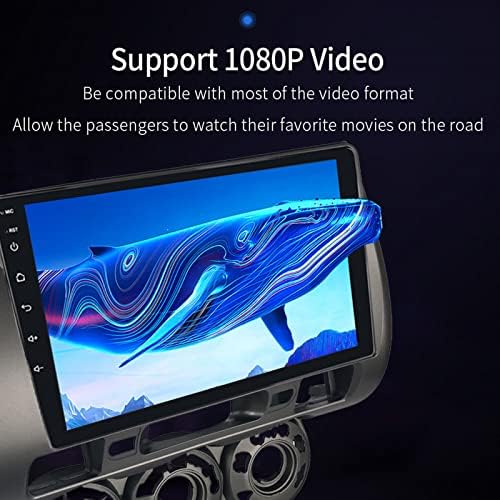 Автомобилни части Стерео за Honda Fit Радио 2007 Android 10,0 Вграден Apple Carplay/Android Авто/Wi-Fi/Разделяне