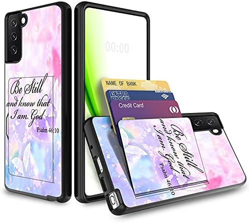 Калъф Galaxy S21 за мъже, S21/S30 Седалките-портфейли за телефони с Отделения за карти, Титуляр на кредитни карти, Лична карта,