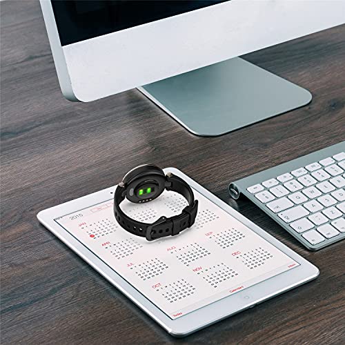 eiEuuk Ръчен гривни, Съвместими с Garmin Лили, Мек Силикон каишка за часовник, Взаимозаменяеми каишка за умни часовници на Garmin Лили GPS (без следа)