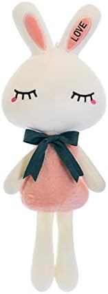 TOPOB Сладък Плюшен кукла Love Rabbit, възглавници-спътник Бебе Bunny (Цвят: прозрачно розов, размер: 70 см. 0,7