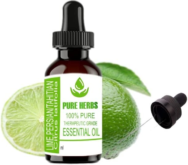 Етерично масло Pure Herbs Вар Персийски Таити (Citrus Latifolia) Чисто и Натурално Терапевтични 15 мл