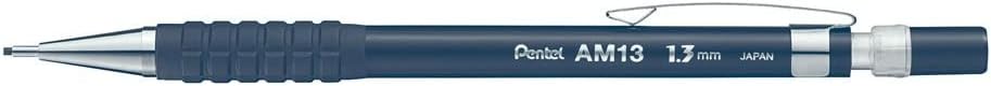 Механичен молив Pentel Sharp, 1,3 Мм, Hb ( 2,5), Черен Грифель, Син корпус