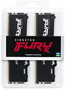 Kingston Fury Beast 64 GB (2x32 GB) 6000 Mbps DDR5 CL40 RGB Комплект десктоп памет от 2 | Инфрачервена синхронизация | Intel