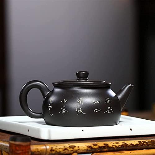 SoGuDio Билков Чайник за варене на Чай 200 мл Известни Лилаво Глинени Кани Майстор на Ръчно изработени Чайник Красота