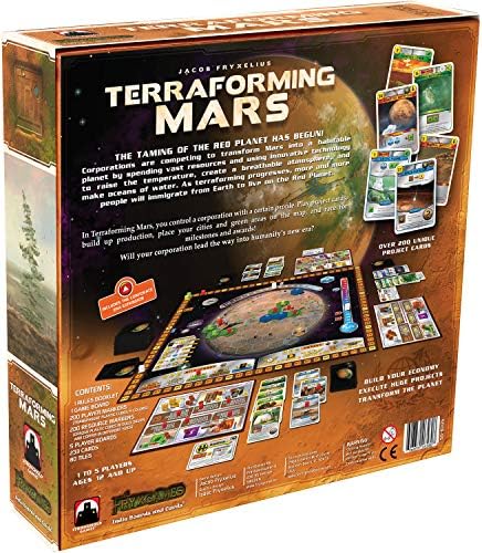 Инди табла и карти за игра Terraforming Mars, Многоцветен (6005SG)