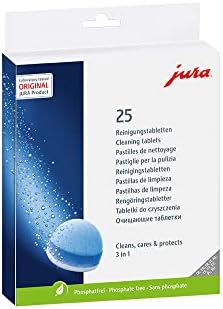 Таблетки за пречистване на еспресо Jura 3-фазные (25 карата).