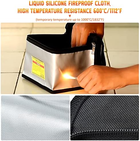 iEago RC Lipo Bag Пожаробезопасная Акумулаторна Безопасна чанта Взривозащитени Акумулаторни чанти за зареждане и съхранение