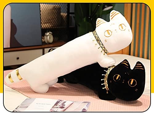 Плюшен възглавница BEIMENWAI Long Котка, Скъпа възглавници за тялото котка Андерсън, Дълги Плюшени Играчки за