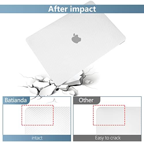 [Update 2022] за новия MacBook Pro 13 инча M1/M2 Калъф Тънък Дизайн, изработени от въглеродни влакна Модерен Тънък