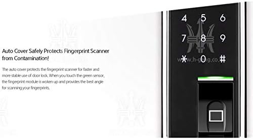 H-Gang SYNC TR812 за Разпознаване на пръстови отпечатъци Заключване на Вратата Без ключ Интелигентен Цифров Биометрични Начало