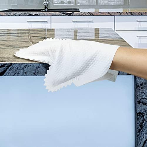 40 БР. Ръкавици за домашната Дезинфекция и премахване на прах, Почистваща Ръкавица за почистване от Микрофибър,