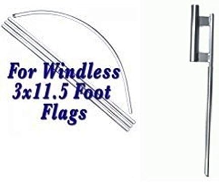 Стрижет Два (2) Комплект флагове от пера Swooper