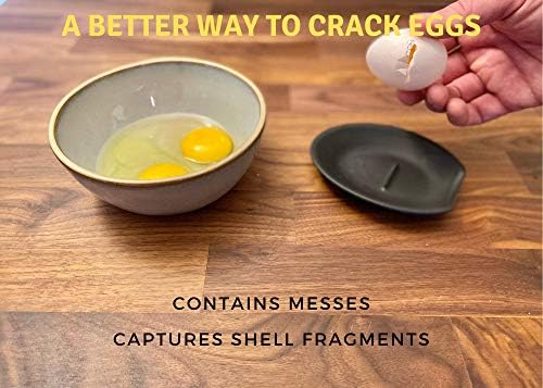 Бисквити за яйца Crack'em с лъжичка (Candy Apple Red) - Отлично нарушава яйца и не оставя бучки - Лесен за използване