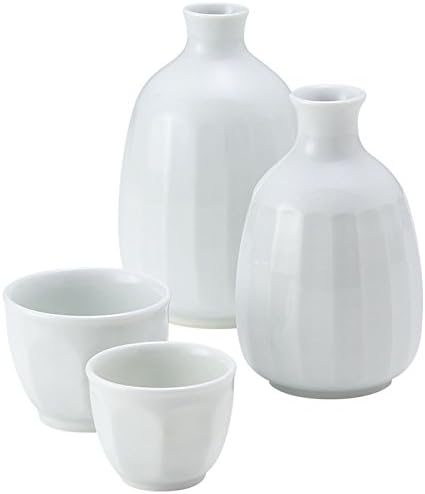 Ямашита когэй (Ямашита когэй) Чаши за супа за Ценители, 6,3 х 9,5 см, Бял /Черен/червен