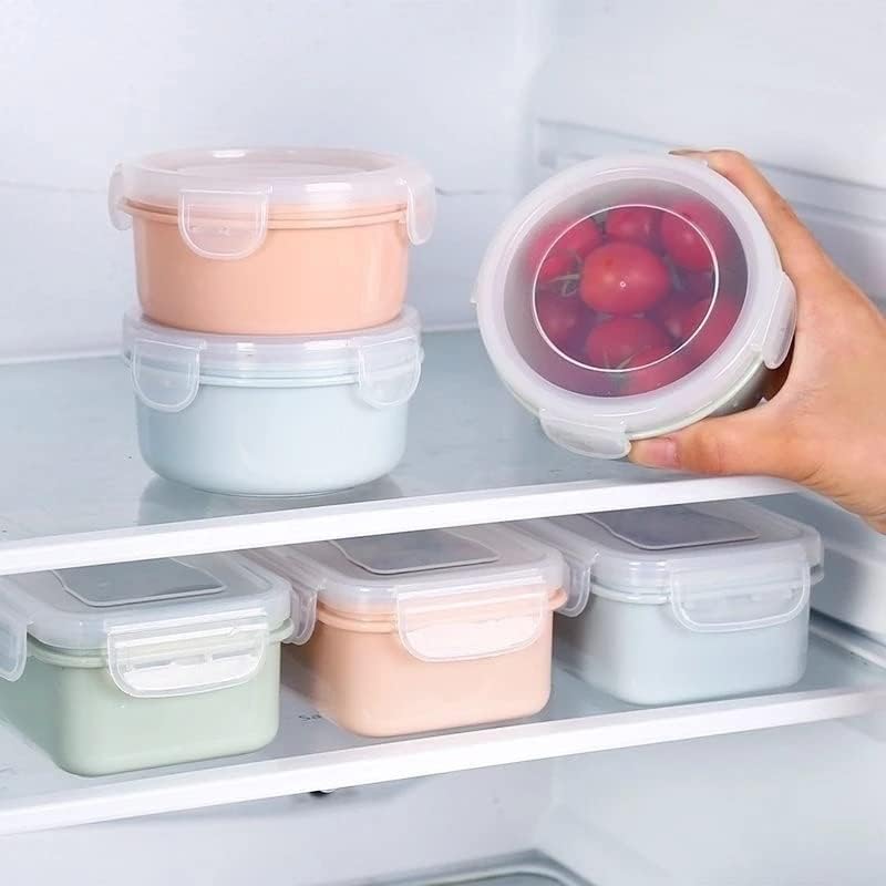 MBBJM Домашно Използване на Кръгла Пластмасова Хладилник е По-Свеж с Кухненски Лак За Съхранение на Продукти, Консервиране