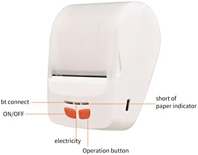 Принтер проверка XIXIAN,Принтер Проверка 58 мм Мобилен Термопринтер Безжичен БТ Мини-Бил За отпечатване на билети, който