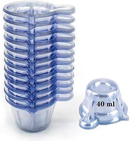Чашки за урина Cisture, 120 Опаковки Пластмасови Еднократни Чашки за проби урина за тест за бременност/Тест На овулацията/тест